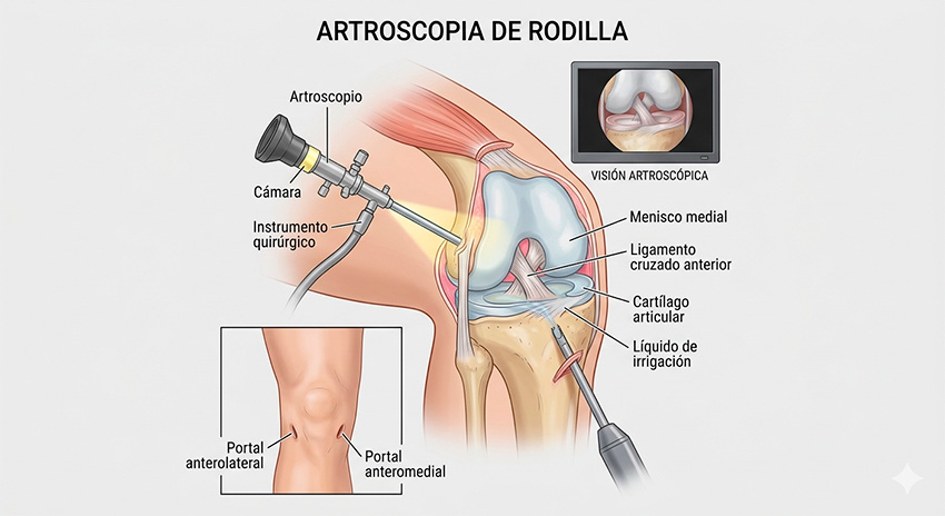 Artroscopia - Clínica Doctor Escámez