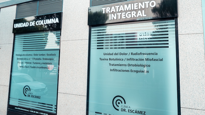 Unidad de Columna y Unidad del Dolor_ cómo se complementan en Clínica Doctor Escámez